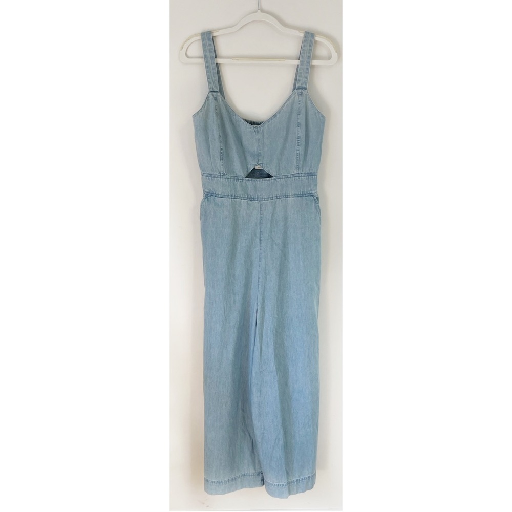 NWT Aerie Chambray Jumpsuit XL